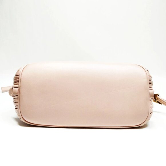 Authentic Miu Miu Matelasse Pink Leather Hand Bag mon780-111025 - Picture 9 of 16